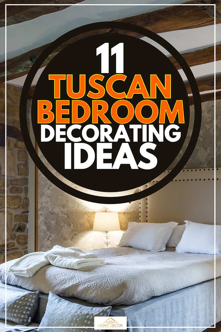 Nice and warm rustic style interior bedroom, 11 Tuscan Bedroom Decorating Ideas (With Pictures)