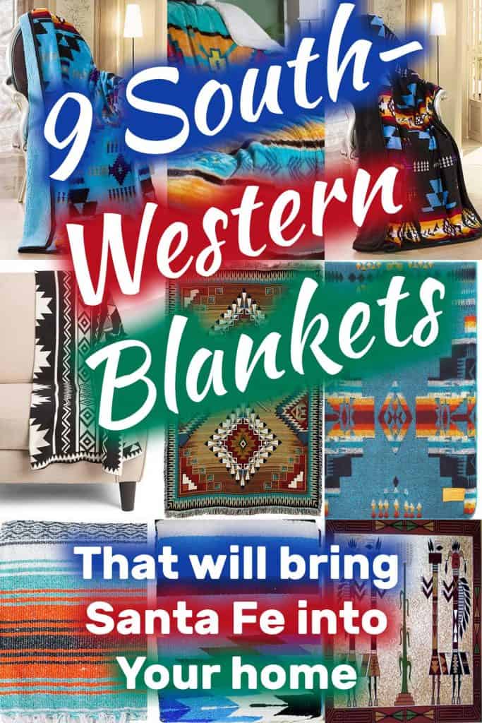 9 Southwestern Blankets That Will Bring Santa Fe into Your Home