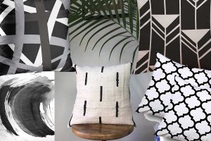 Read more about the article Black and White Throw Pillows [Inspiration, Images and Shopping Options!]