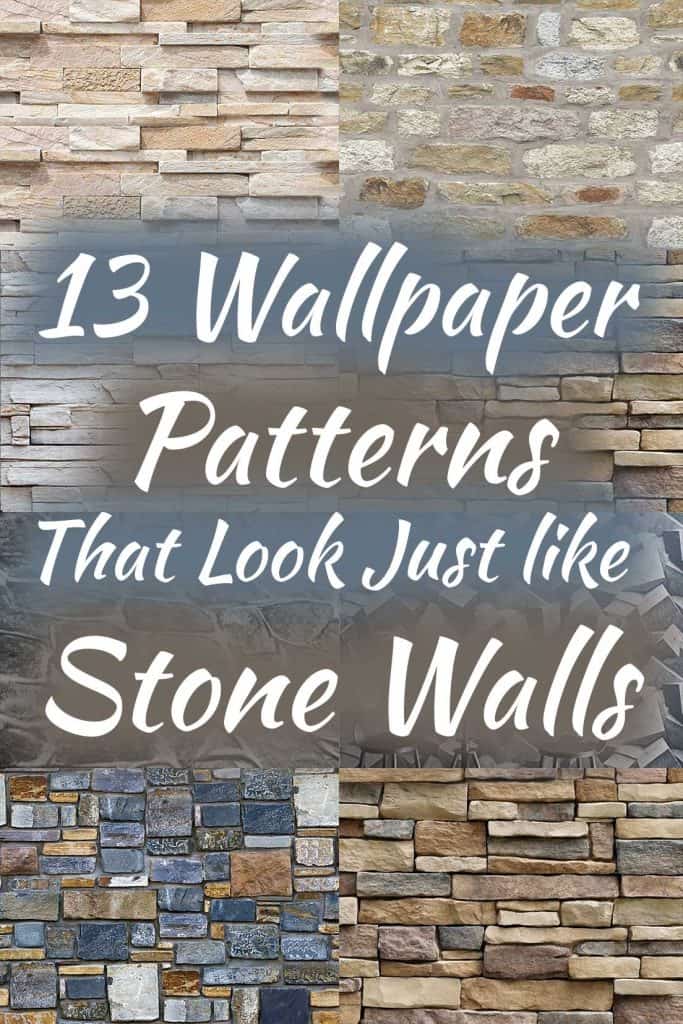 13 motifs de papier peint qui ressemblent à des murs de pierre