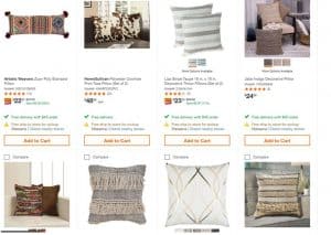 Home Depot website product page