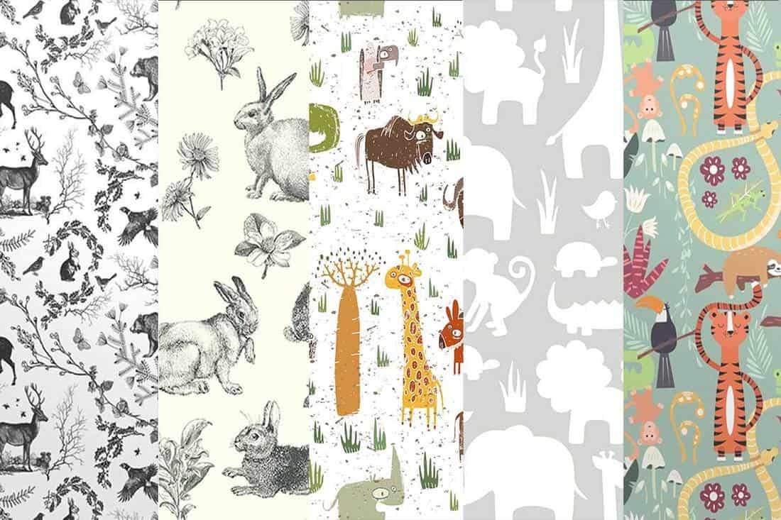 Animal-Themed Wallpaper For Your Nursery Walls