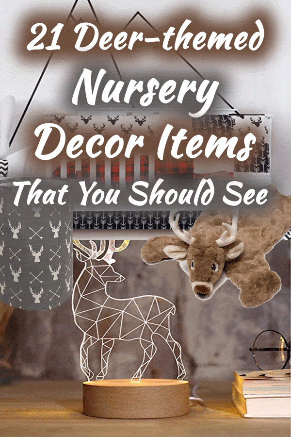 21 articles de décoration de chambre d'enfant sur le thème du cerf que vous devriez voir