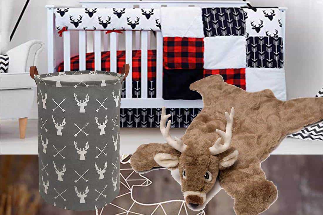 21 Deer Themed Nursery Decor Items That, Deer Rug For Nursery
