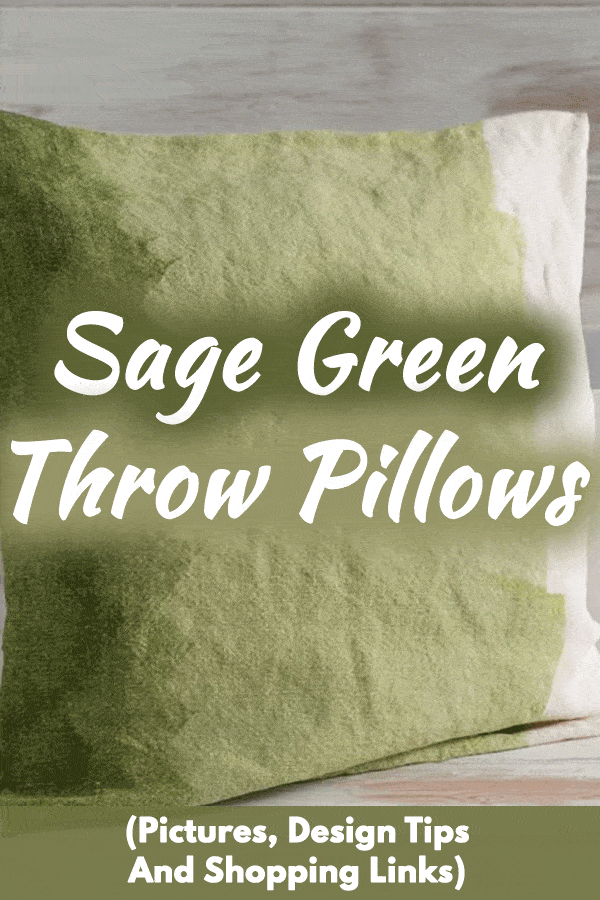 Sage Green Throw Pillows (Pictures, Design Tips and Shopping Links)