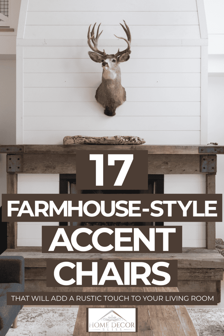 17 Farmhouse-Style Accent Chairs That Will Add a Rustic Touch To Your Living Room
