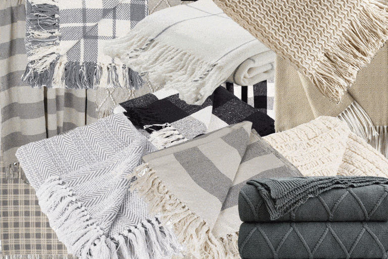 15 Rustic Farmhouse Throw Blankets That Will Warm Up Any Room