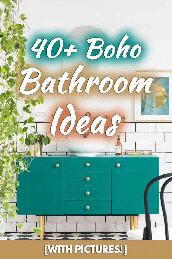 40+ Boho Bathroom Ideas [With Pictures!]