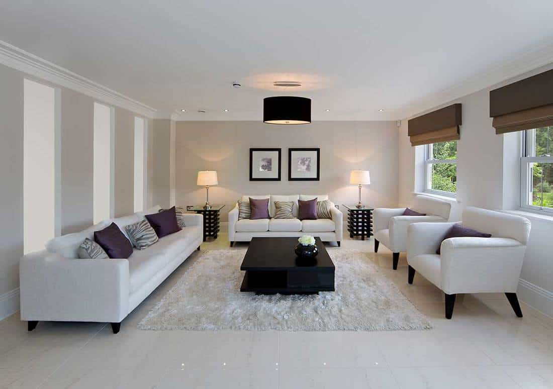 Beautiful modern family living room