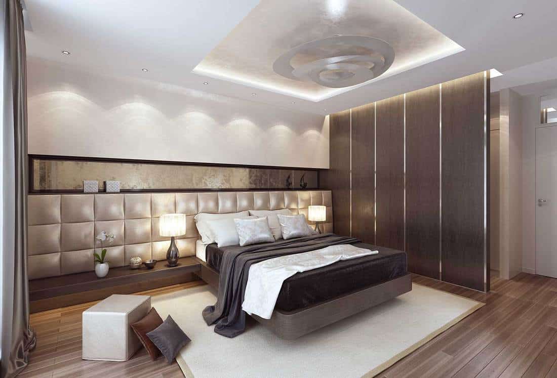 Cozy luxury hotel room
