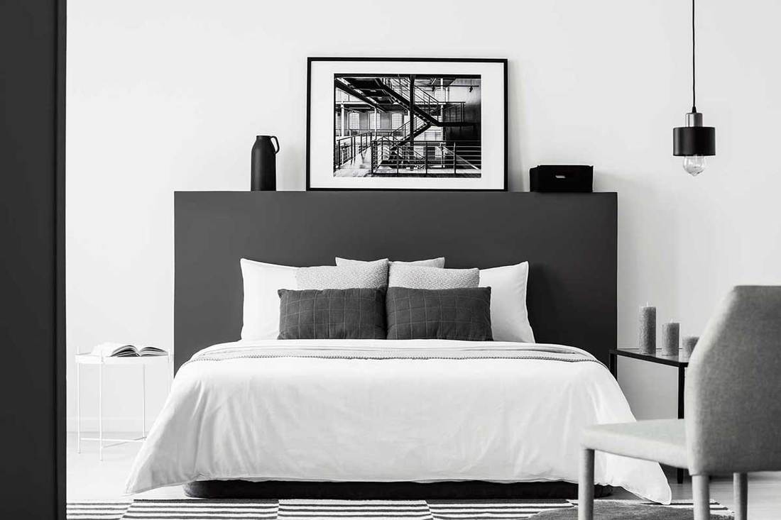 123 Black and White Bedroom Ideas (Inspiration Photo Post)