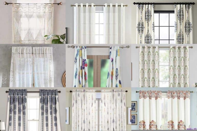 15 White Boho Curtains That Will Look Great in Any Room
