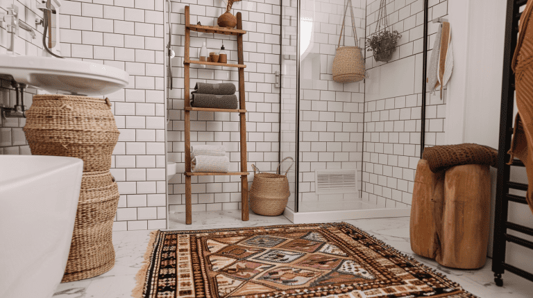 40+ Boho Bathroom Ideas [With Pictures!] - 1600x900