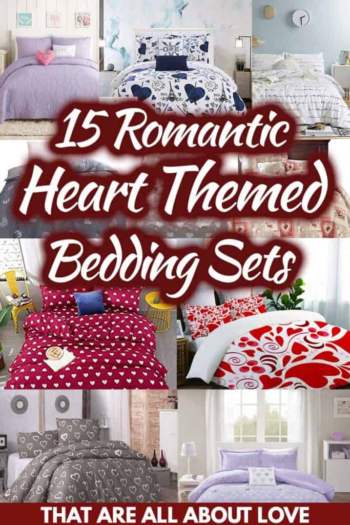 15 Romantic Heart-themed Bedding Sets That Are All About Love