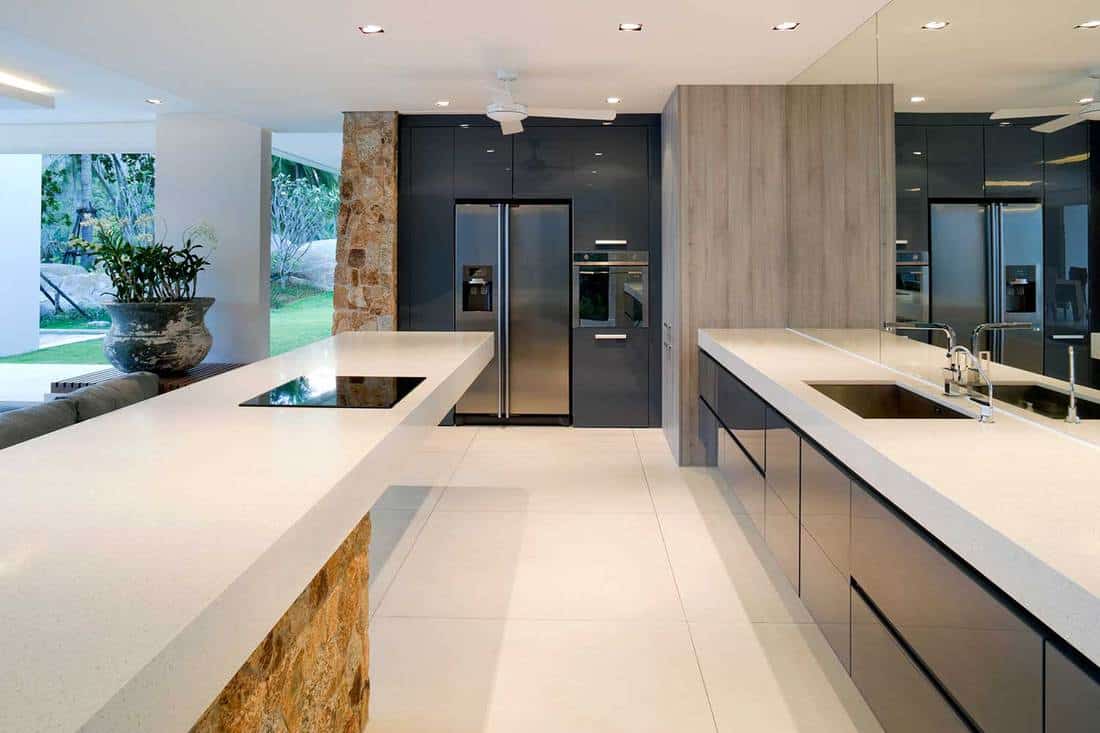 Luxury modern home kitchen