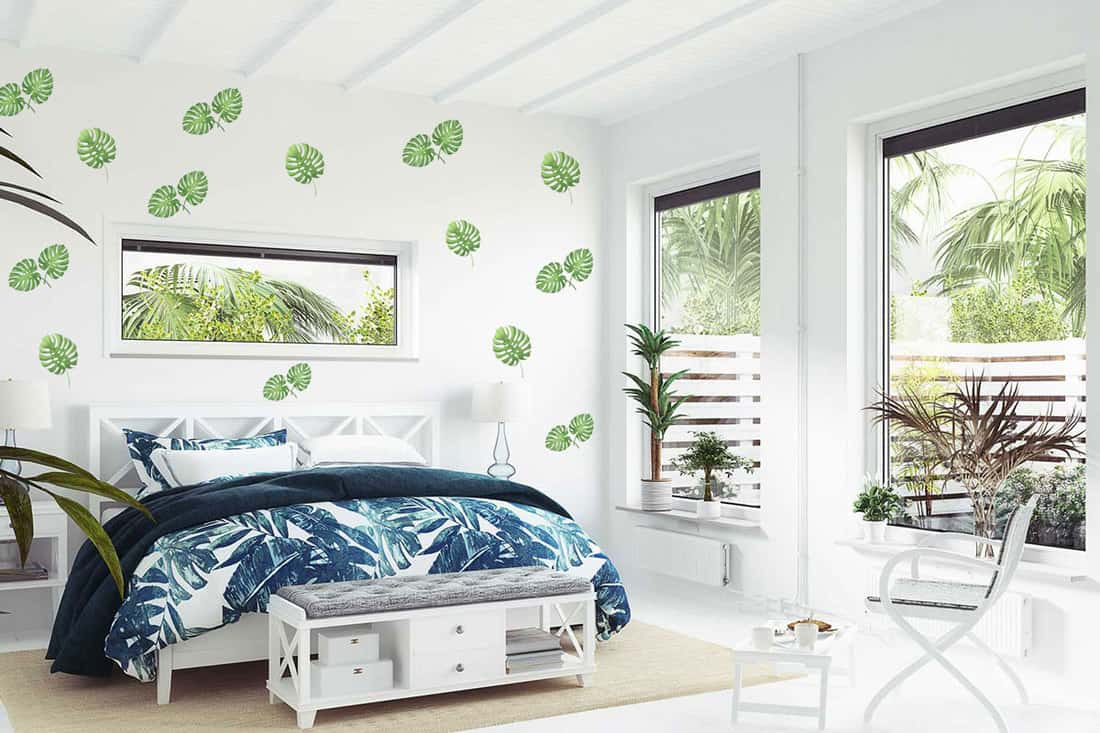 20 Tropical Bedroom Designs [and How to Achieve the Look]