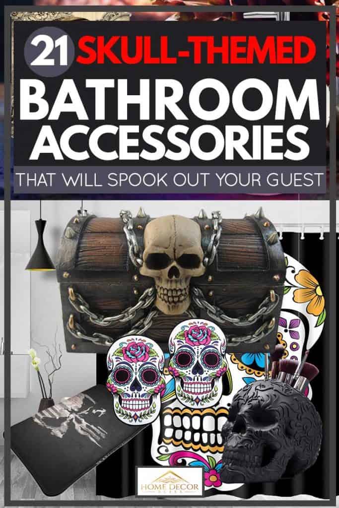 21 Skull Themed Bathroom Accessories, Skull Bathroom Accessories