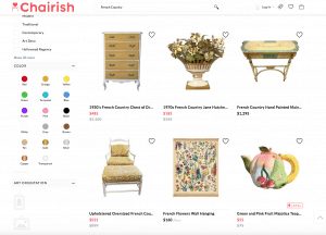 French Country Furniture on chairish's page.