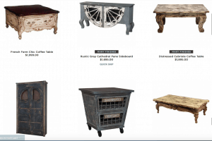 French Country Furniture on belle escape's page.