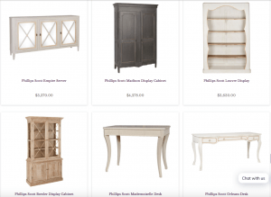 French Country Furniture on Lavender field's page.