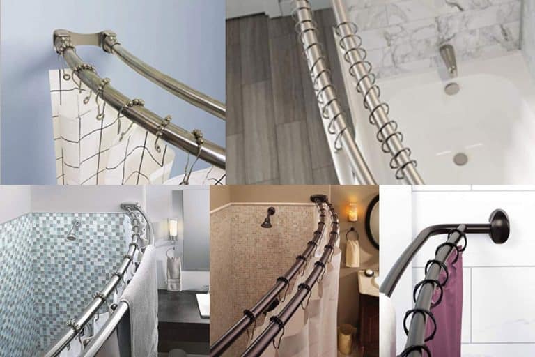 10 Double Shower Curtain Rods You Should Check Out