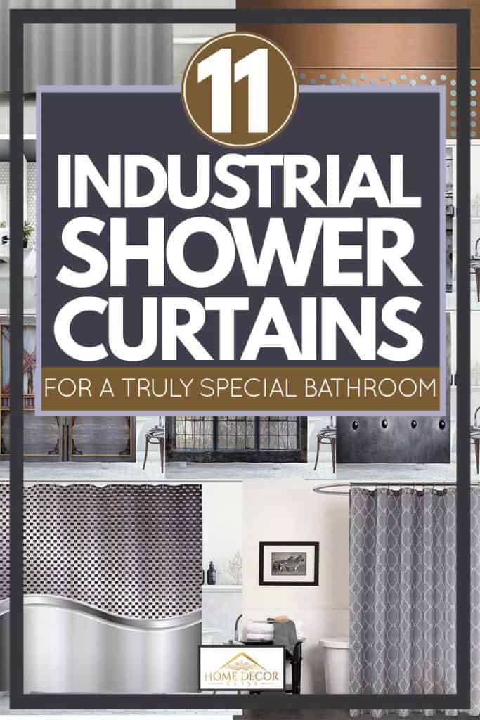 11 rideaux de douche industriels pour une salle de bain vraiment spéciale