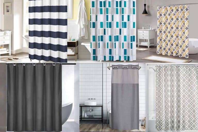 15 Great Stall-Size Shower Curtains