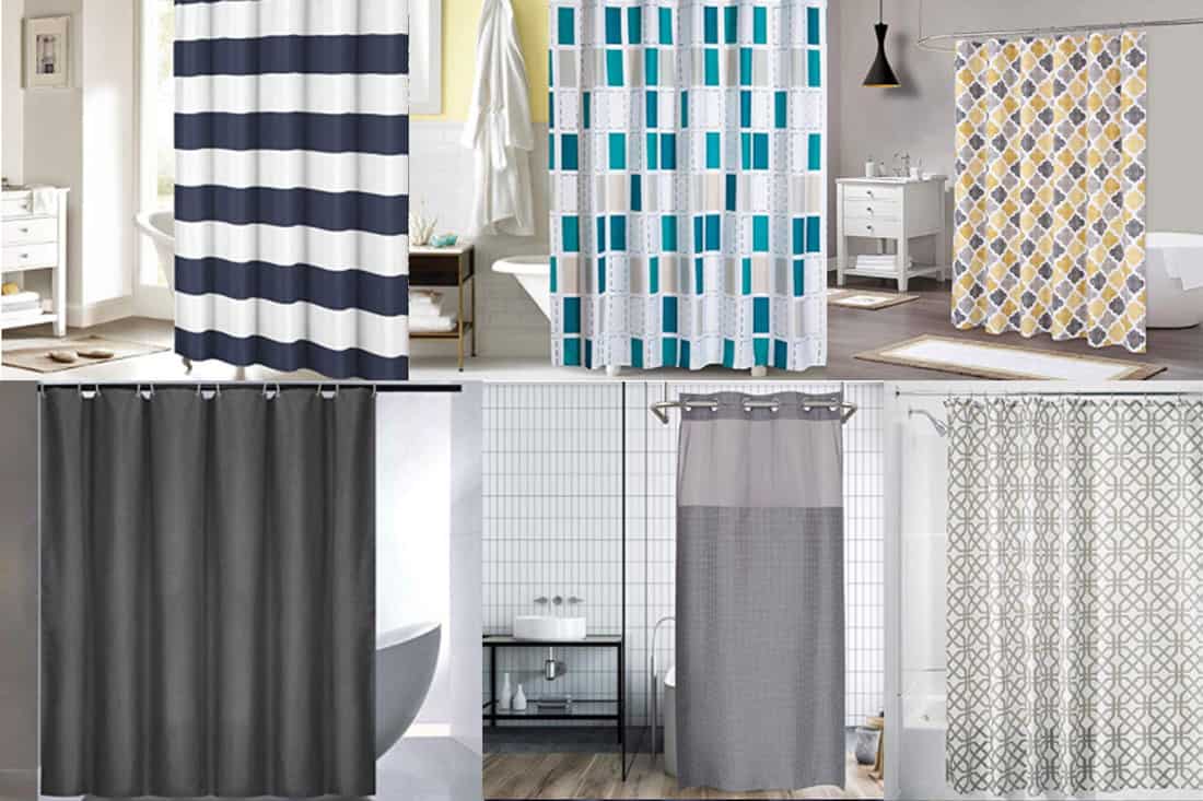 15 Great Stall Size Shower Curtains, What Widths Do Shower Curtains Come In