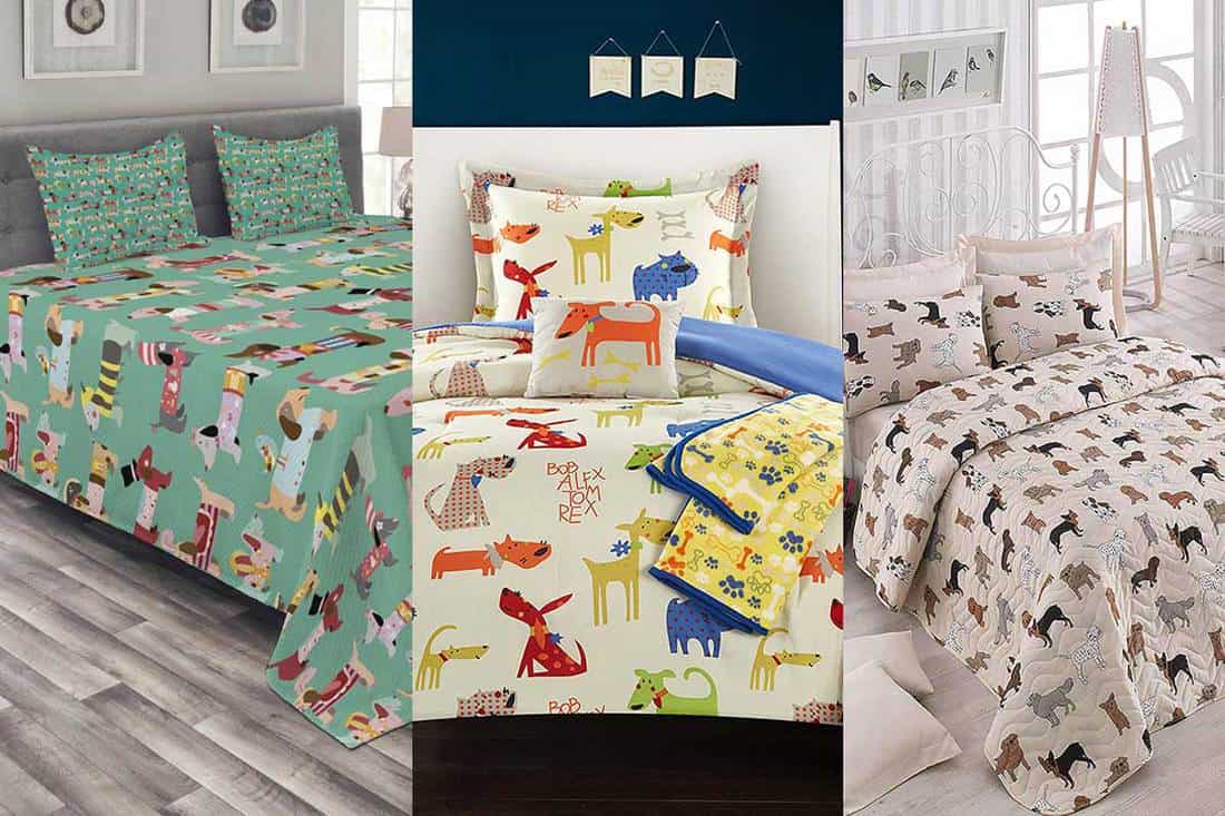 Dogs Duvets & Dogs Quilt Covers. Dogs Lampshades Ideal To Match Dogs Wallpaper 