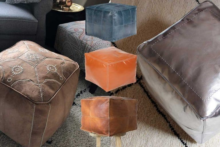 8 Awesome Square Moroccan Poufs You Should Check Out