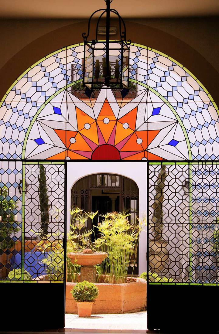 Andalusian style patio