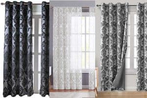 Read more about the article What Are Damask Curtains? [Including Examples]