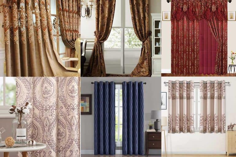 What Are Jacquard Curtains? [Inc. 8 examples]