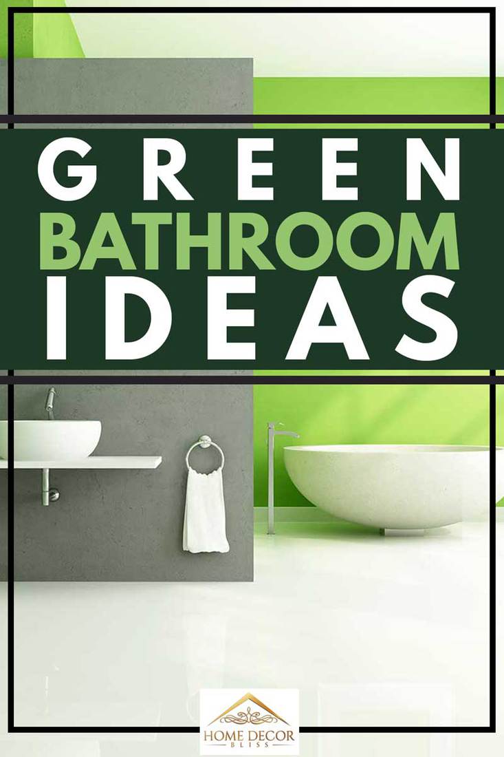 Idées de salle de bain vertes