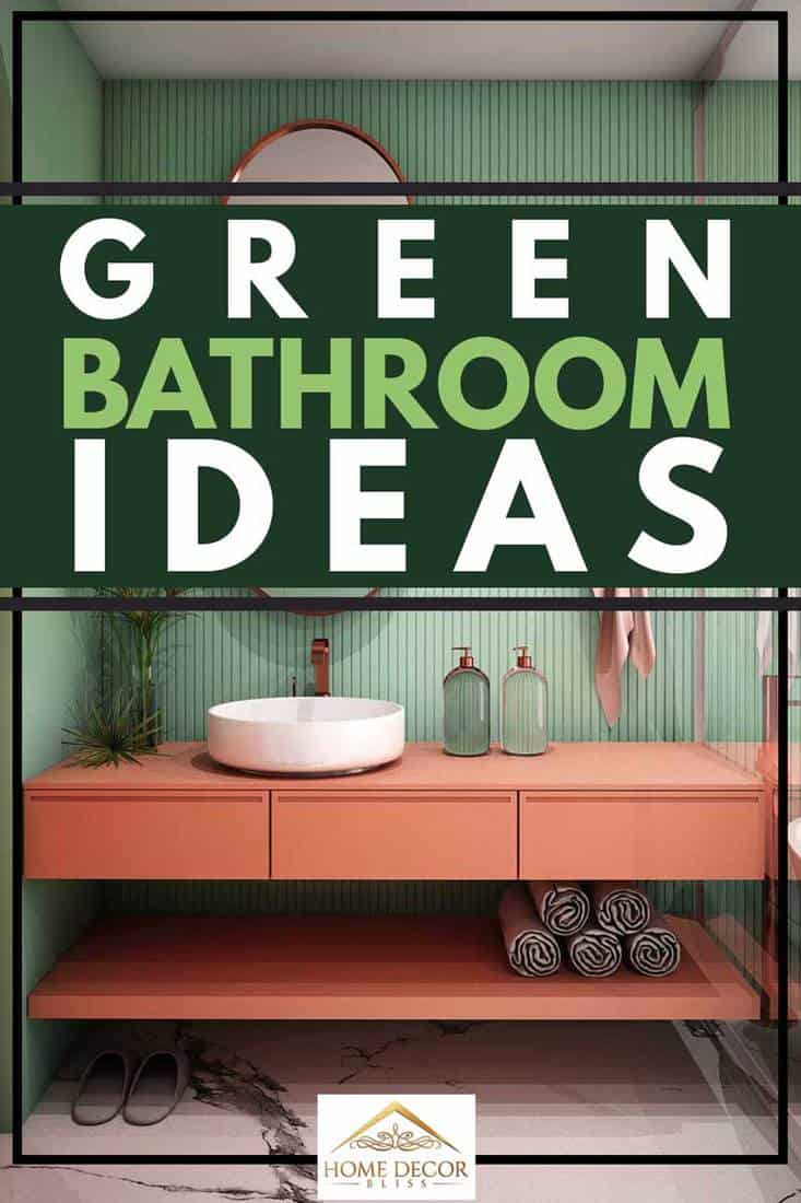Idées de salle de bain vertes