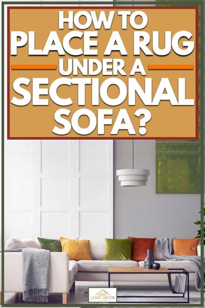 A Rug Under Sectional Sofa, Rug With Sectional