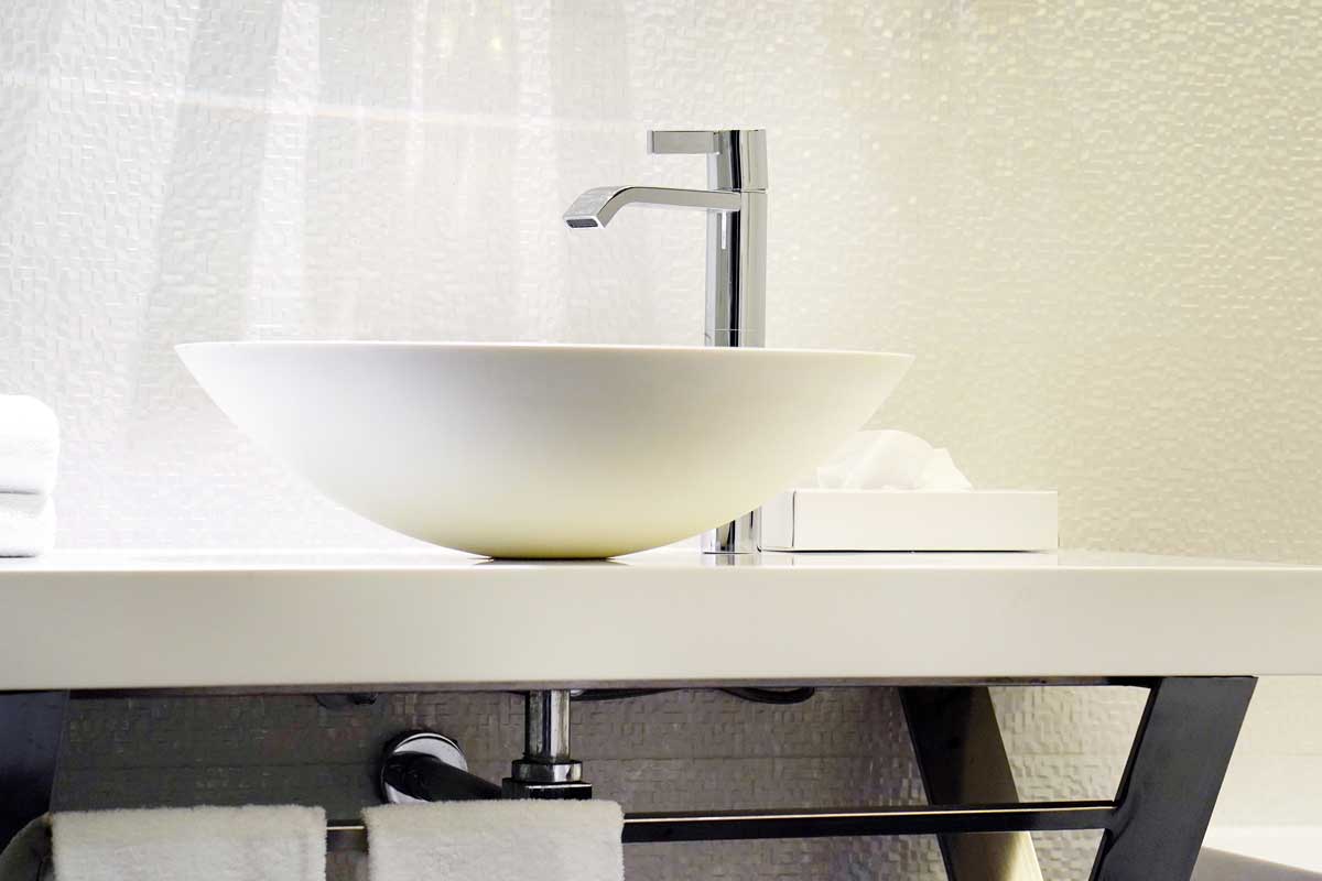 Modern style bathroom sink, Do Bathroom Sinks Always Need An Overflow?