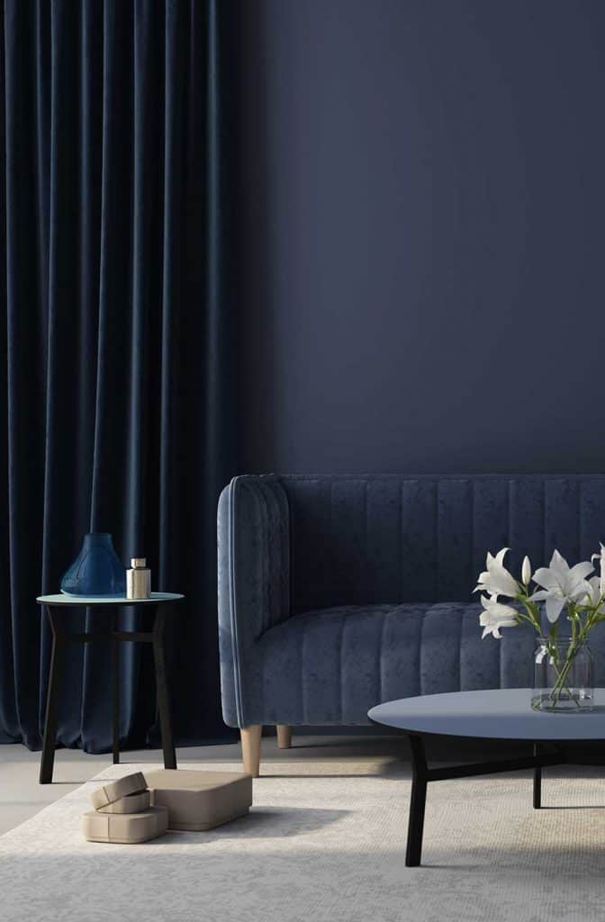 What Curtains Go With Blue Walls 15, What Colour Curtains Go With Dark Blue Sofa