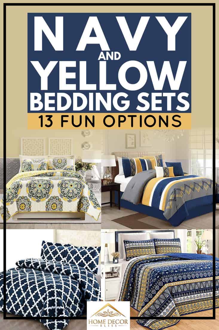 Navy And Yellow Bedding Sets 13 Fun, Blue And Yellow Duvet Cover