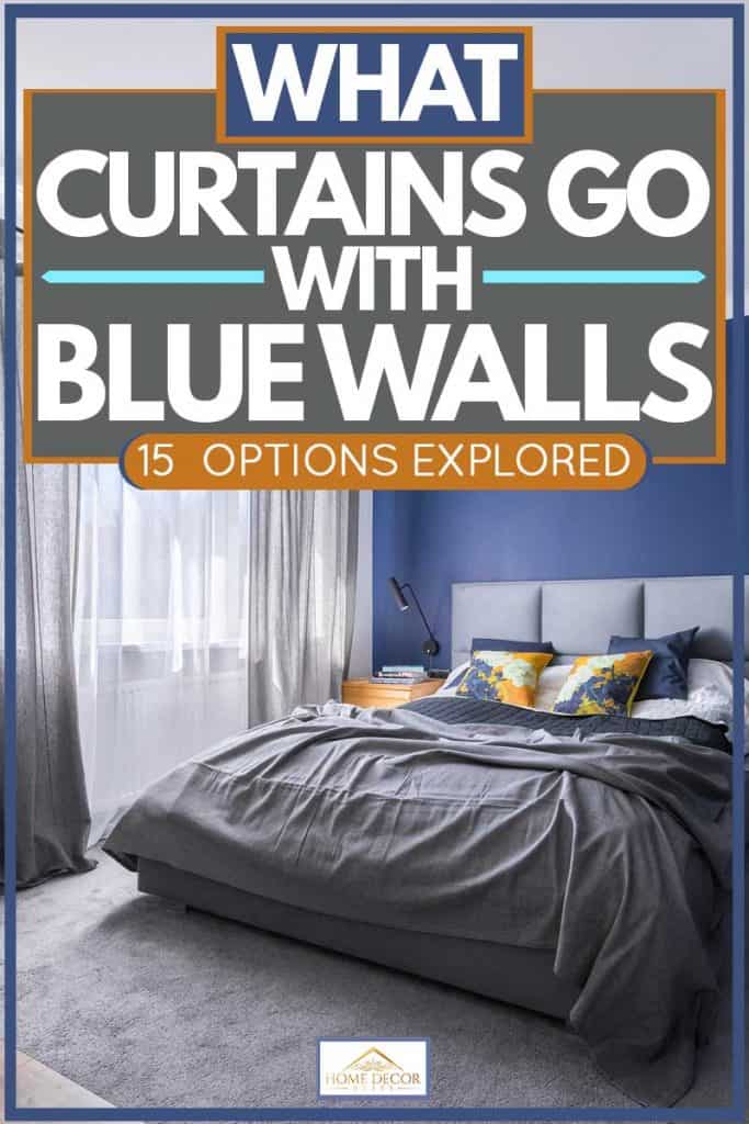 What Curtains Go With Blue Walls 15 Options Explored Home Decor Bliss,Ikea Malm Single Bed With Drawers