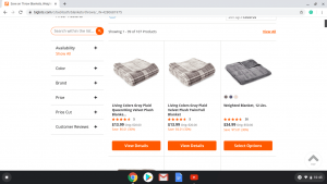 Big Lots website product page