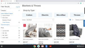 Costco website product page