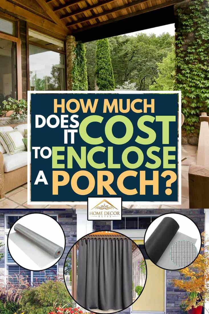 Cost To Enclose A Porch, How Much To Enclose A Patio With Screen
