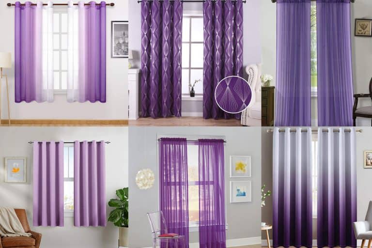 Purple curtain products suitable for bedrooms, 15 Purple Curtains For The Bedroom