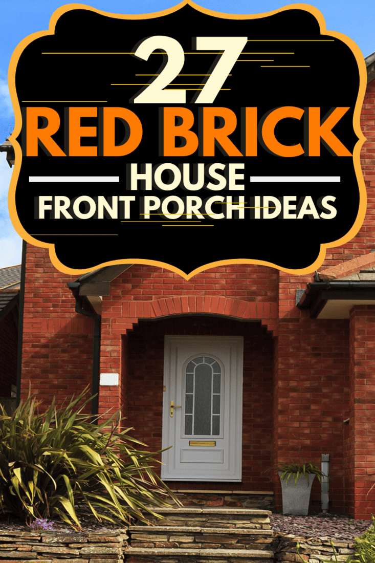 red brick ideas for front porch