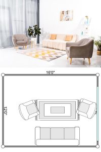 11 Sofa And Two Chairs Living Room Layouts