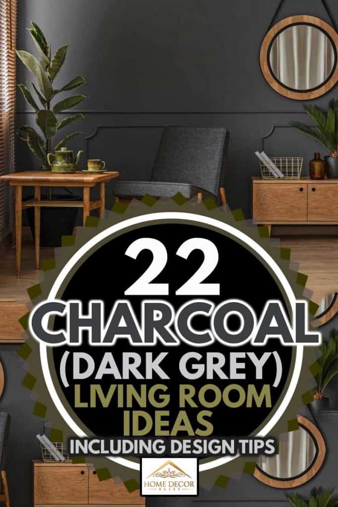 22 Charcoal Dark Gray Living Room Ideas Inc Design Tips Home Decor Bliss - How To Decorate Gray Living Room