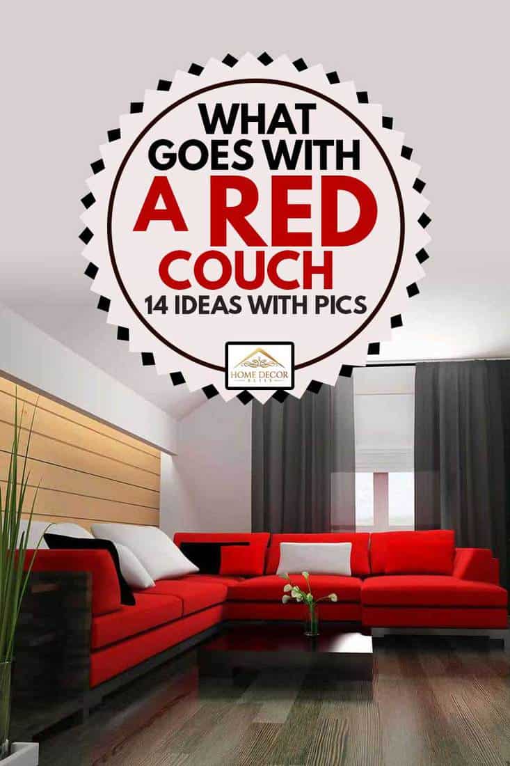 What Goes With A Red Couch 14 Ideas, Red Sectional Living Room Ideas
