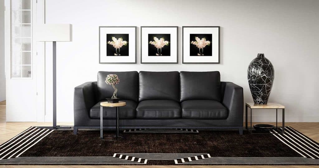 19 Black Leather Sofa Ideas For Your, Living Room Design Black Leather Sofa