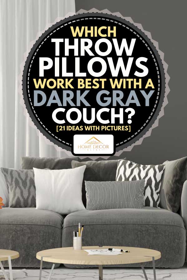Dark Gray Couch, Dark Grey Sofa Cushion Covers